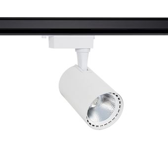 TechBrey Spot LED sur Rail Monophasé 30W Bron Blanc 3000K Blanc chaud - 1