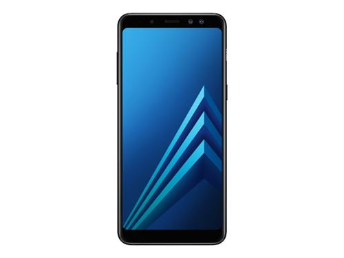 Samsung Galaxy A8 (2018) - 4G smartphone - double SIM - RAM 4 Go / Mémoire interne 32 Go - microSD slot - écran OEL - 5.6