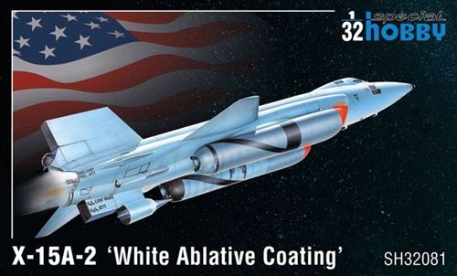 X-15a-2 White Ablative Coating - 1:32e - Special Hobby