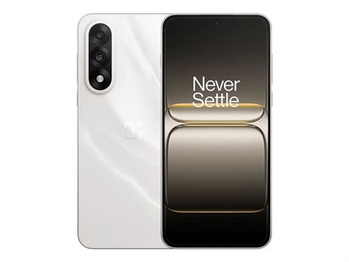 OnePlus Nord 5 - 5G smartphone - double SIM - RAM 8 Go / Mémoire interne 256 Go - écran OEL - 6.83 - 2800 x 1272 pixels (144 Hz) - 2x caméras arrière 50 MP, 8 MP - front camera 50 MP - sables de marbre