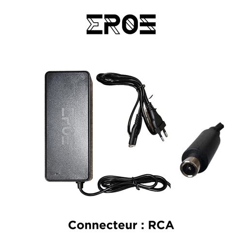 Eroz Chargeur Rapide Universel de Trottinette &Eacute;lectrique pour Batterie 52V 