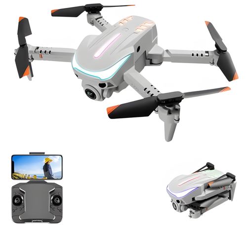 Drone SZSMART K109 Gris 4K 2 Batteries Autonomie 12 min