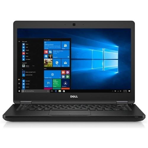 PC Portable Dell Latitude 5480 Intel Core i5-6200U De 6Eme Génération 2,8Ghz 14" Led Full Hd 8Go 128Go Clavier Azerty Fr