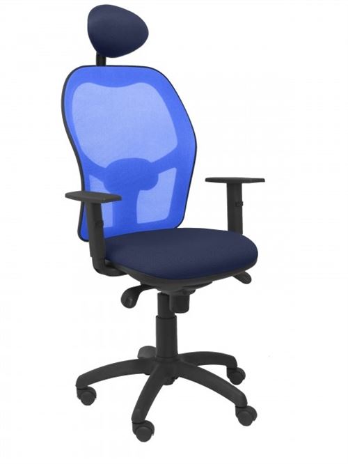 Jorquera chaise bleue siège maillé bali bleu marine fixe bleu 15Sabali200c