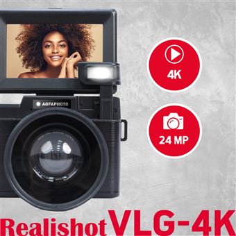 Appareil Photo Numérique GordVE X916S – 24MP, FHD 1080P, Grand Angle, Écran Tactile 4 Pouces – Noir