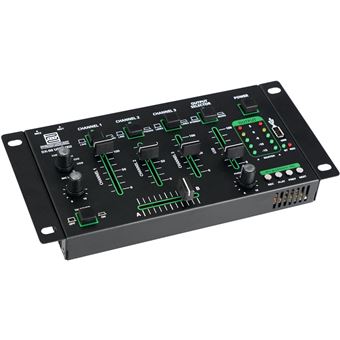 Table de mixage Pronomic DX-50 USB MKII 4 canaux avec Bluetooth, Fonction talkover, master out L/R (RCA), 5 indic. de niveau LED - 1