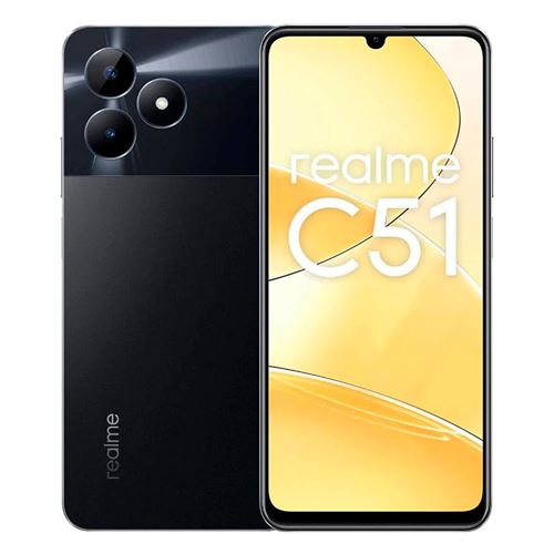 Smartphone Realme C51 6 Go256 Go Noir Double SIM