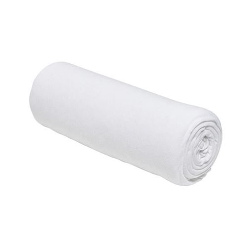 Drap housse Essential - 140 x 190+25 cm - 1 personne - 100% Coton jersey - Craie