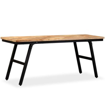 Meelady Banc Chambre Banc Teck De Recuperation Et Acier 110 X 35 X