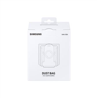Lot de 5 Sacs à poussière pour Clean Station™ Samsung VCA-ADB90 Blanc