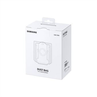 Lot de 5 Sacs à poussière pour Clean Station™ Samsung VCA-ADB90 Blanc