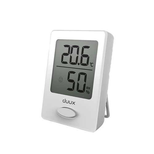 Duux Blanc Hygromètre + Thermomètre Sense
