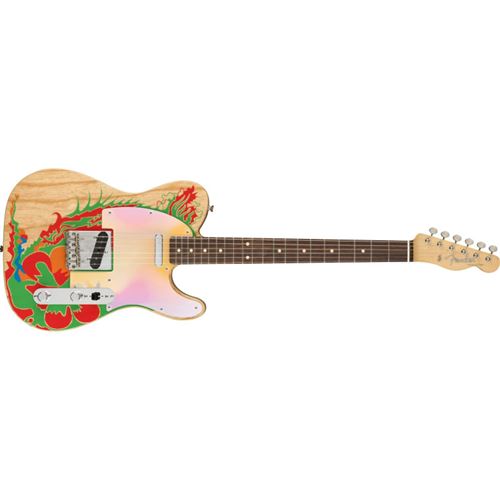Fender Jimmy Page Telecaster - touche palissandre - Naturelle (+ étui)