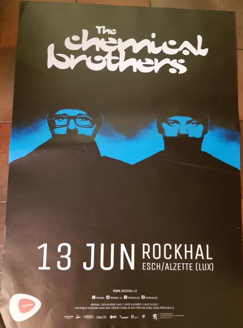 The Chemical Brothers - tour - AFFICHE