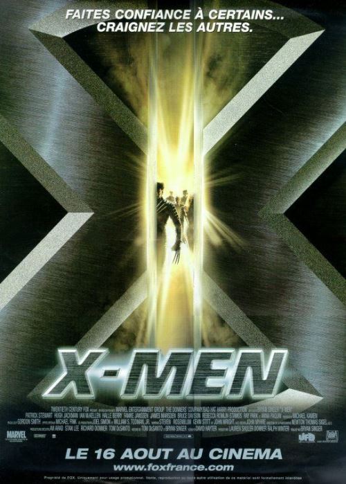 X-Men - AFFICHE CINEMA ORIGINALE