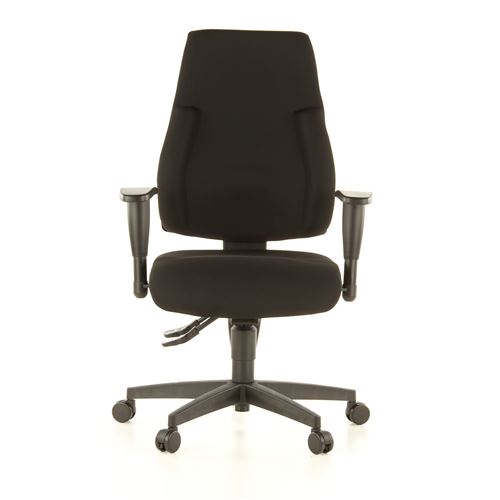 Siège wellness / Siège de bureau LADY SITNESS C AL.K2, tissu noir