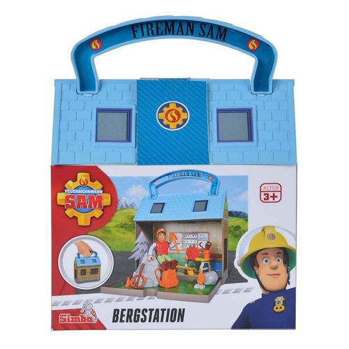 Simba Toys 109251032 Set de sauvetage en montagne de pompier Sam avec 2 figurines