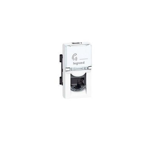 Legrand Blanc Prise Téléphone Rj11 Mosaic - 1 Module