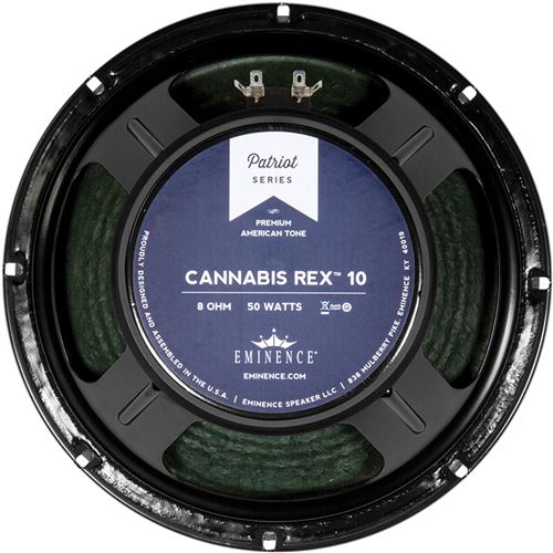 Eminence Patriot Cannabis Rex 10 pouces haut-parleur 50 watts 8 ohms