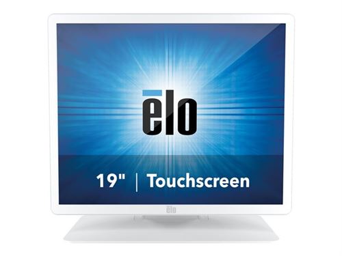 Elo 1903LM - Écran LCD - 19 - écran tactile - 1280 x 1024 @ 60 Hz - 250 cd/m² - 1000:1 - 14 ms - HDMI, VGA - haut-parleurs - blanc