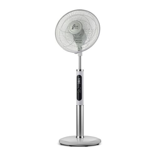 ventilateur sur pied 40cm 60w 3 vitesses blanc - vlp.majestic