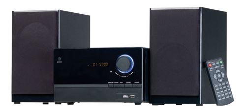 Mini-chaîne MSX-560 30 W avec lecteur CD, radio FM, lecteur MP3 et bluetooth