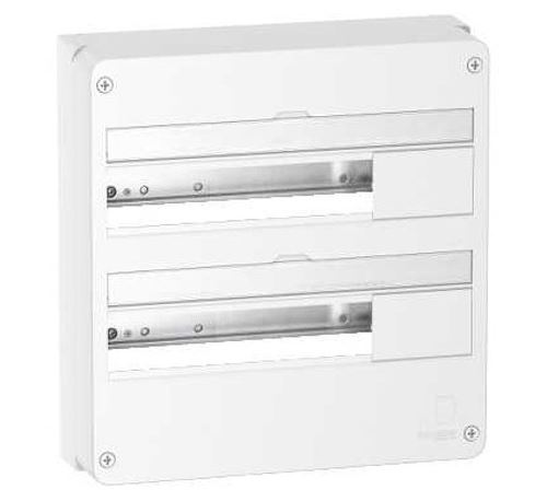 Schneider Electric Blanc Coffret De Répartition Resi9 - 18 Modules - 2 Rangées