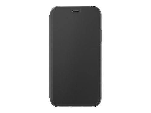 Griffin Survivor Clear - Flip cover voor mobiele telefoon - polycarbonaat, thermoplastic polyurethaan (TPU) - voor Apple iPhone X