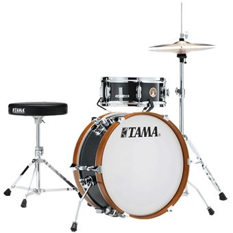 Tama Club-jam mini LJK28S-CCM Charcoal Mist - Batterie acoustique 2 fûts (sans cymbales ni accessoires) - 1