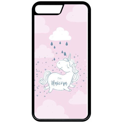 Coque Apple Iphone 7 Unicorne Nuage Fond Rose 2