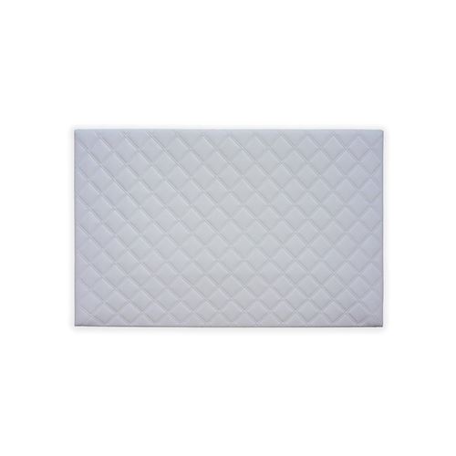 Tête de lit Chester REVANCE - Simili cuir Blanc - 140 cm