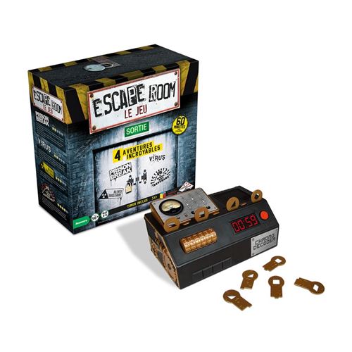 ESCAPE GAMES - 4 spellen doos - FR
