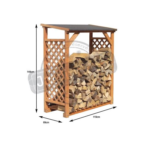 Ideanature Abri Buches En Bois Coloris Miel Simple Mobilier De