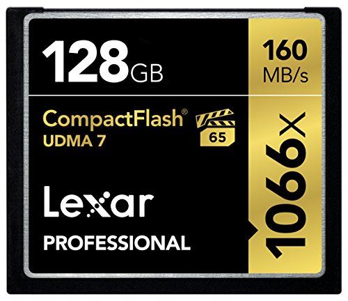Lexar Professional LCF128CRBEU1066 Carte Mémoire CompactFlash UDMA 7 1066x