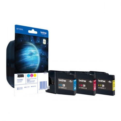 Brother Lc1280xlrbwbpdr Ink Cartrige Multicolore,Jaune