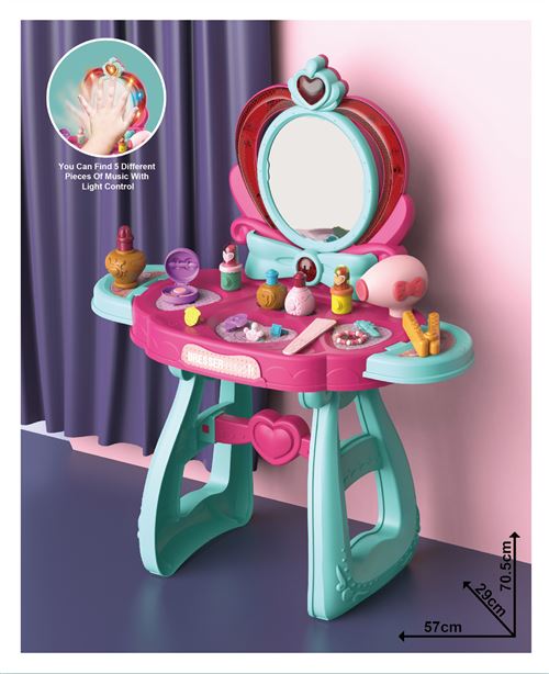 Table De Maquillage Bleue 30 PCS Pour Les Fills