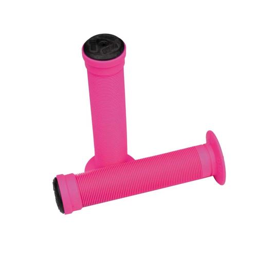 ODI Longneck ST BMX / scooter / poignées de vélo 143mm rose