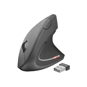 Souris ergonomique verticale USB (noire) - Souris PC - Garantie 3