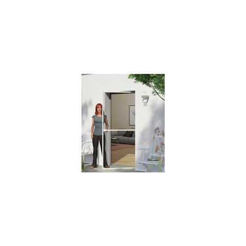 WINDHAGER Moustiquaire porte battante - L 100 x H 210 cm - Blanc