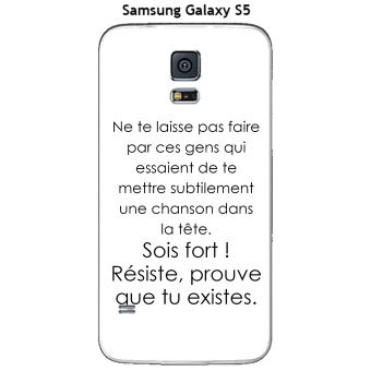 Onozo - Coque Samsung Galaxy S5 design Citation 