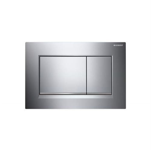 Geberit actuator plate sigma 30 bright chrome/matt chrome/br