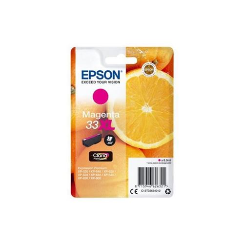 Epson 33XL - taille XL - magenta - originale - cartouche d'encre