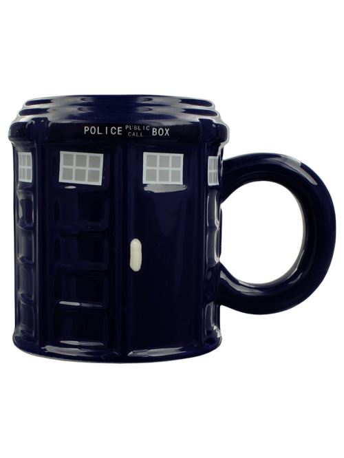 Tasse Round Police Box Moulé