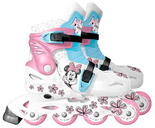 Disney patins à roues alignées Minnie Mouse filles blanc / bleu
