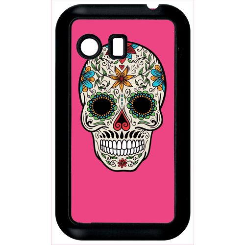 Coque Samsung Galaxy Y Crane Couleurs Fond Rose
