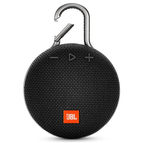 Enceinte Portable JBL Clip 3 , Bluetooth sans fil ,Étanche,Compatible IOS et Android -Noir
