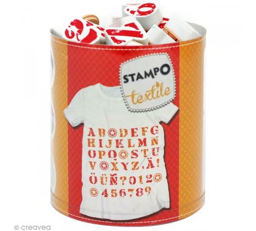 ALADINE STAMPO TEXTILE ALPHABET