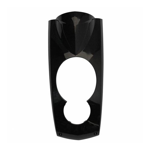 Carenage-face av scoot adaptable peugeot 50 ludix noir brillant (pour compteur triangulaire) -p2r-
