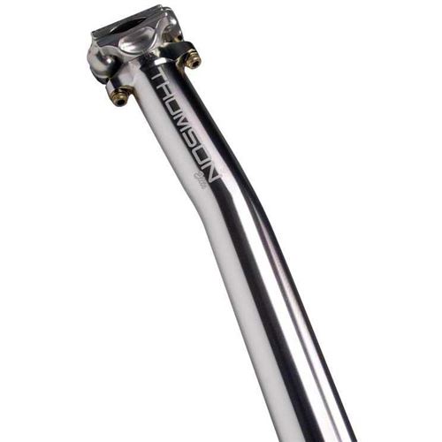 THOMSON  Elite Offset 410 Mm Seatpost Argent&eacute; 410 mm / 27.2 mm