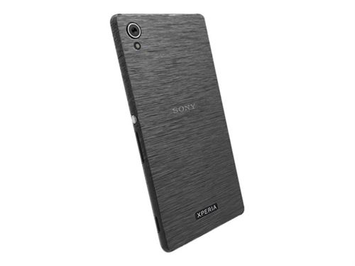Krusell FrostCover - Coque de protection pour téléphone portable - noir transparent - pour Sony XPERIA M4 Aqua